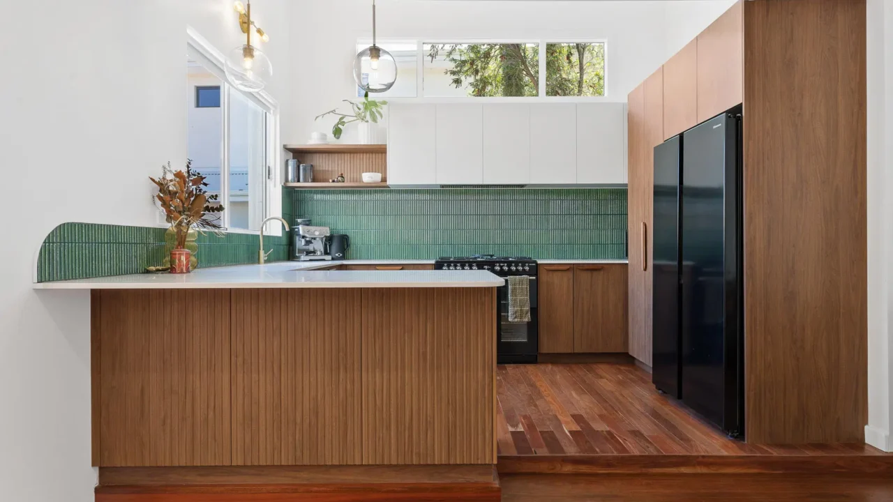 mid-century modern kitchen
