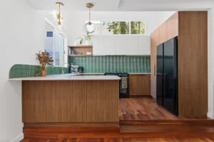 mid-century modern kitchen