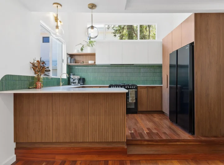 mid-century modern kitchen